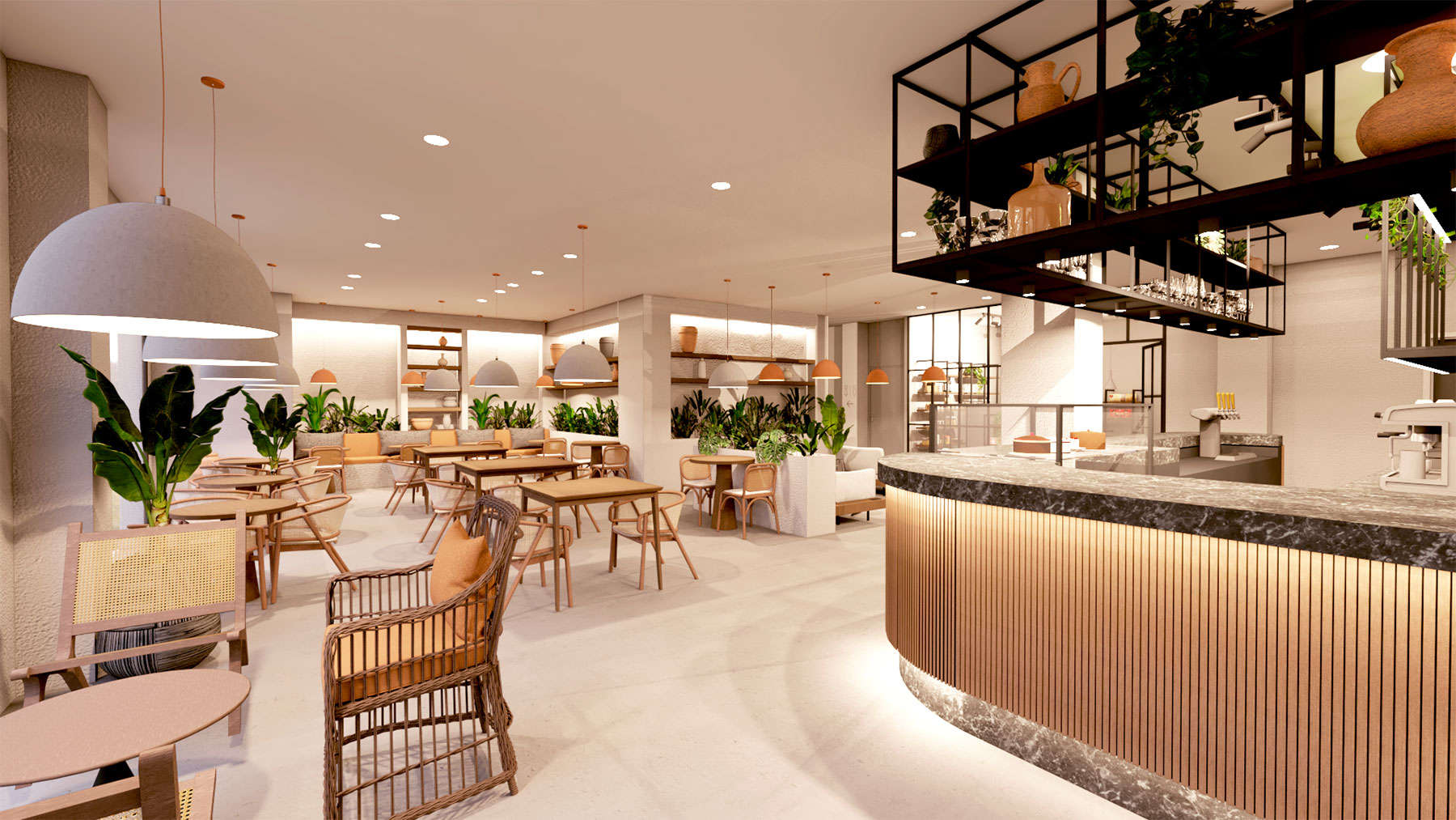 Contract restaurante cafetería hotel Valencia